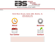 Tablet Screenshot of ebccpa.com